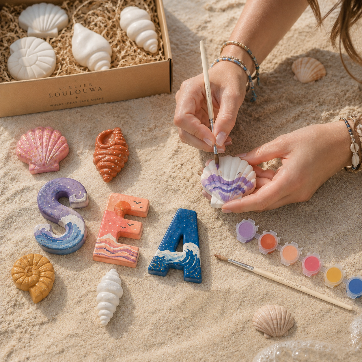 The Aqua Lover kit in use