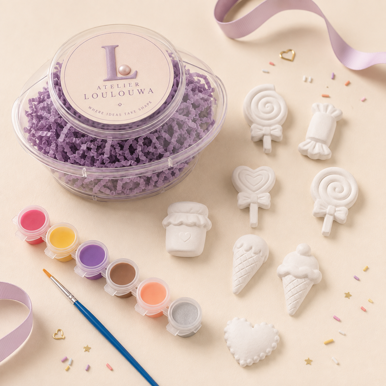 The Candy Jar kit in use