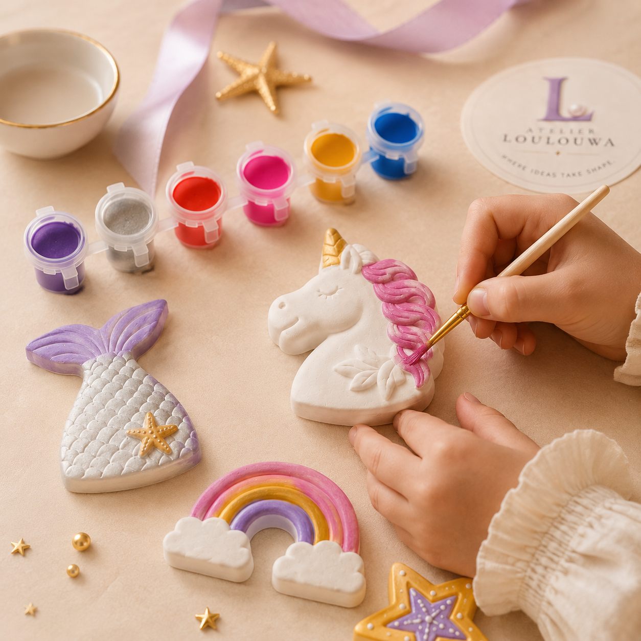 The Fantasy Collection kit in use
